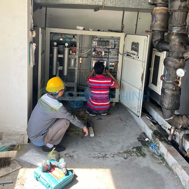 Cải tạo nâng cấp máy ozone công nghiệp 200g/h tại Thiên Sư Việt Nam