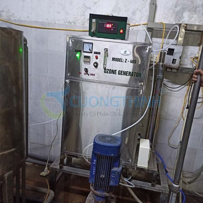 Hoàn thiện lắp đặt hệ thống máy ozone Z-40S tại Công ty Sơn Kim, Hà Tĩnh