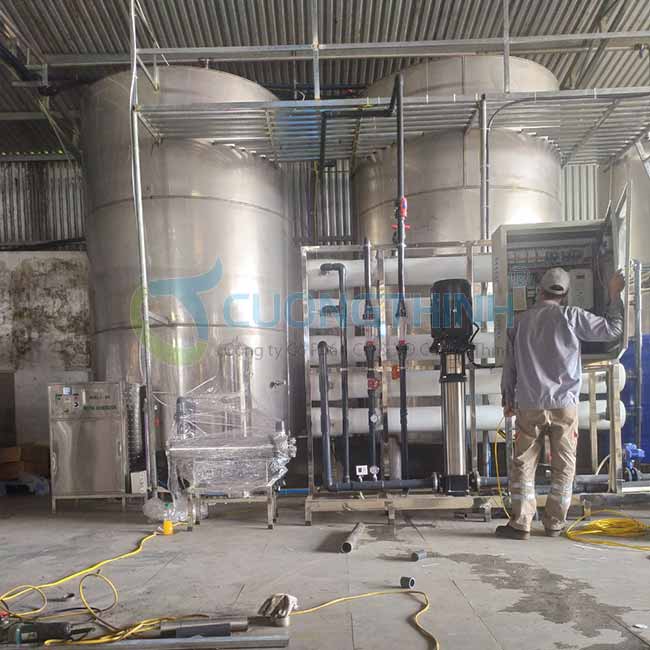 Lắp đặt máy ozone công nghiệp Z-30S Cường Thịnh tại nhà máy bia HADA Hà Nội