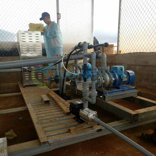 Lắp đặt máy ozone Z-20S xử lý nước tưới tiêu tại DaLat Hasfarm