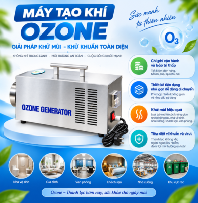 Máy Ozone Khử Mùi khách sạn Z-4M