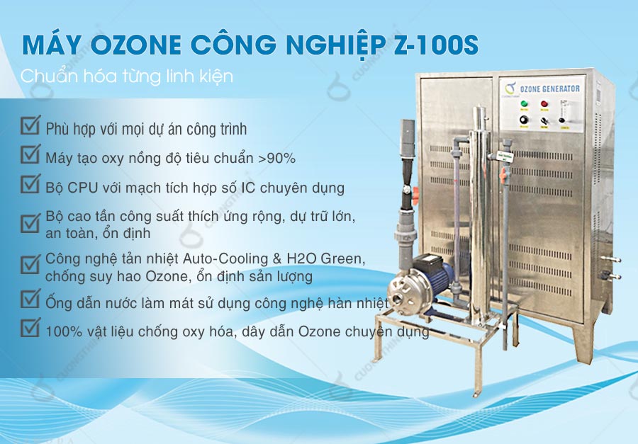 Thiết kế máy ozone công nghiệp Z-100S