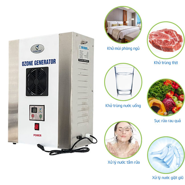 Ứng dụng máy ozone xử lý nước sinh hoạt