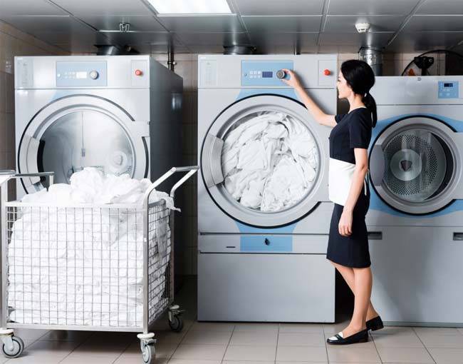 Công nghệ Ozone được ứng dụng trong giặt là công nghiệp