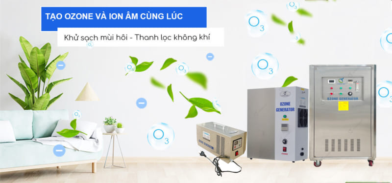 Máy ozone khử mùi không khí 