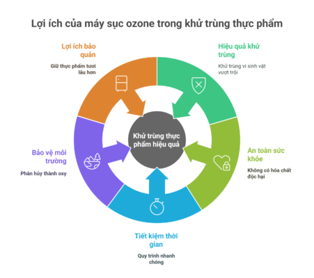 Tác dụng của máy sục ozone trong quá trình rửa rau má: Khử trùng và bảo quản tối ưu