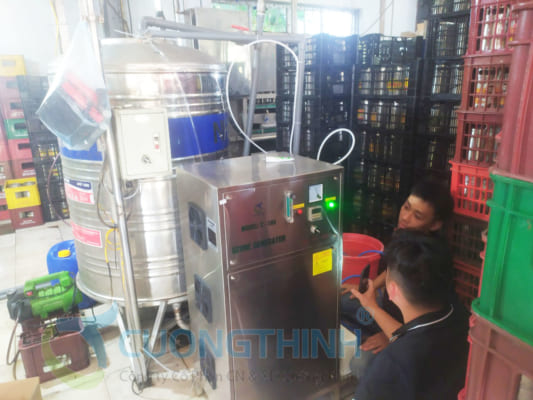 Ozone được sử dụng trong ngành đồ uống như thế nào?