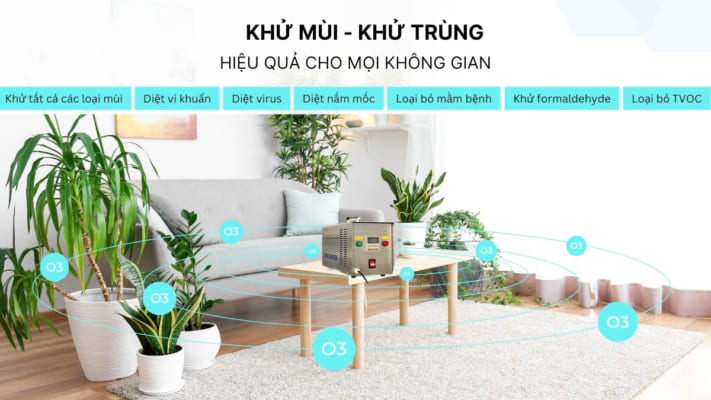 Máy khử mùi sách tay đa năng CT2