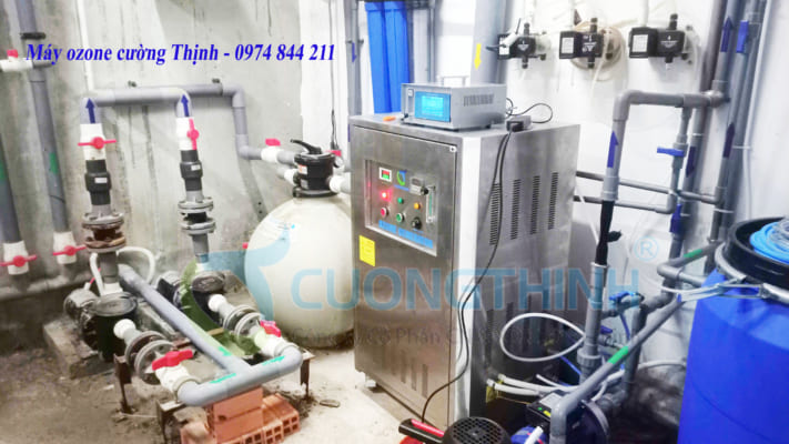 xử lý nước bể bơi khách sạn